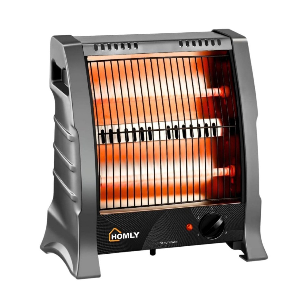 Homly Ritz 800 Watts Quartz Room Heater With Dual 