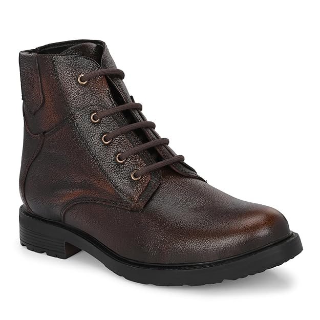 Galex Leather Boots For Men Trendy Stylish Casual Boots 957