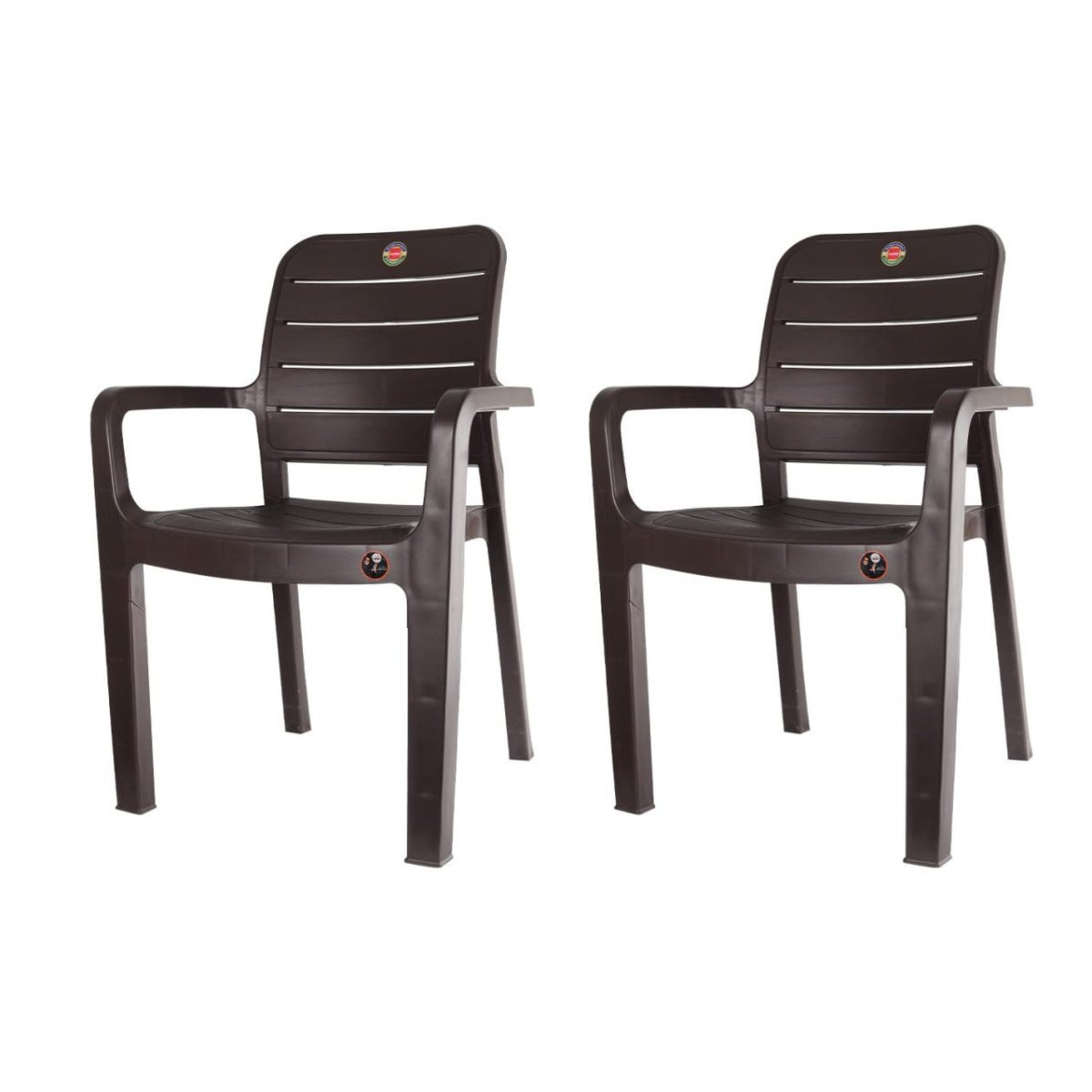 Cello Trident Chair Set Of 2 Matte Brown 1 821