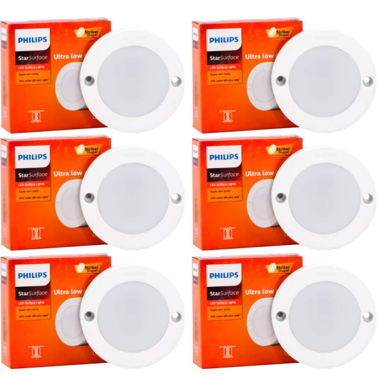 Philips 59289-pk6 3 Watts Led Cabinet Light White 