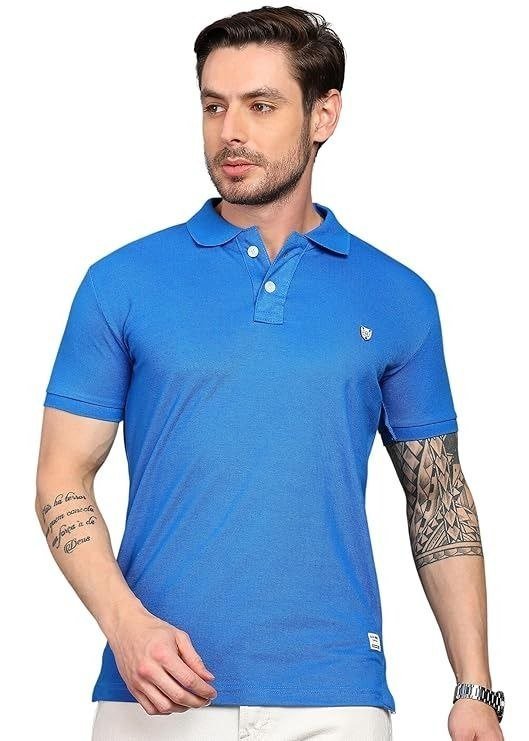 Alan Jones Clothing Men S Cotton Slim Fit Polo T-shirt 378