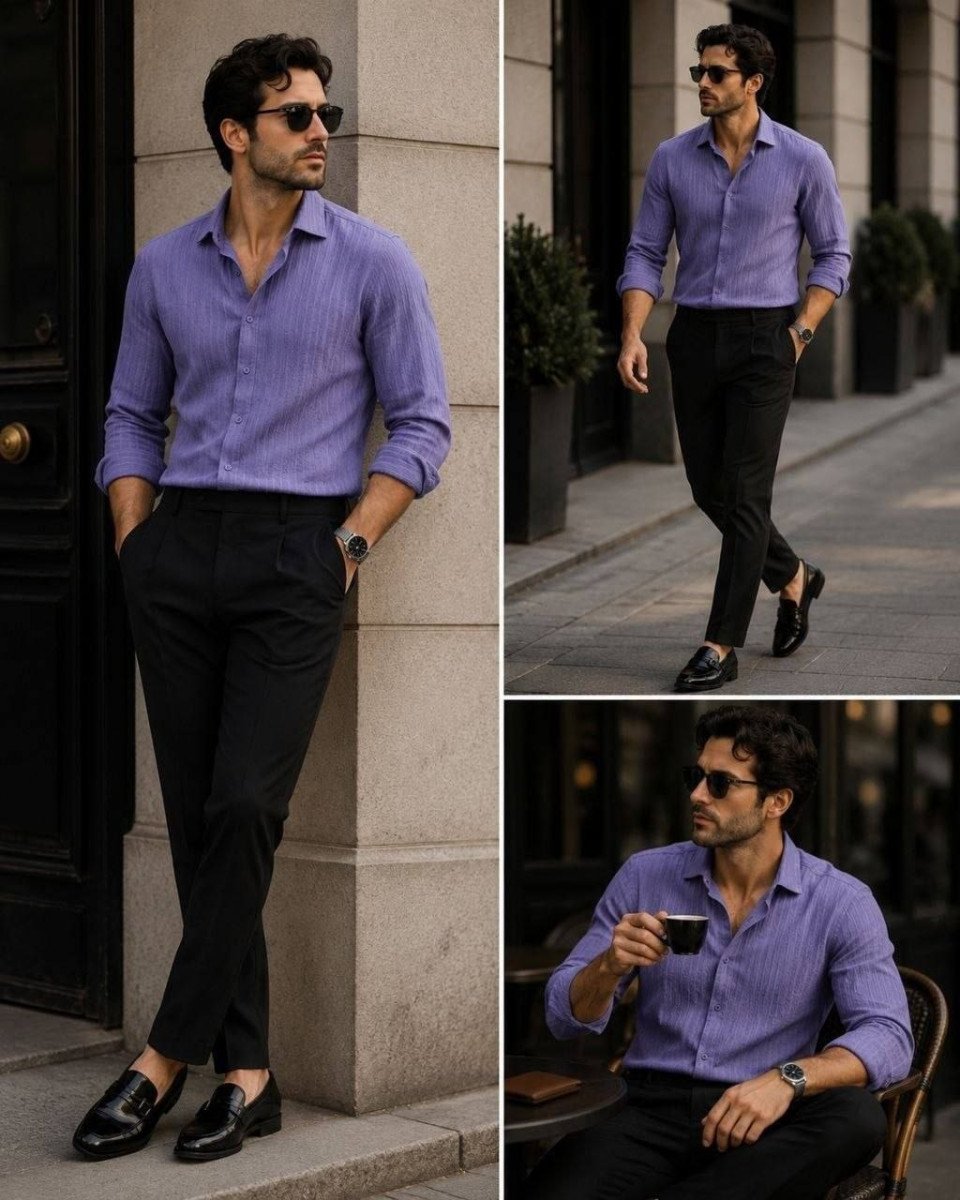 Flipkart Stylish Casual Outfitshirt 292trouser 426loafers 475