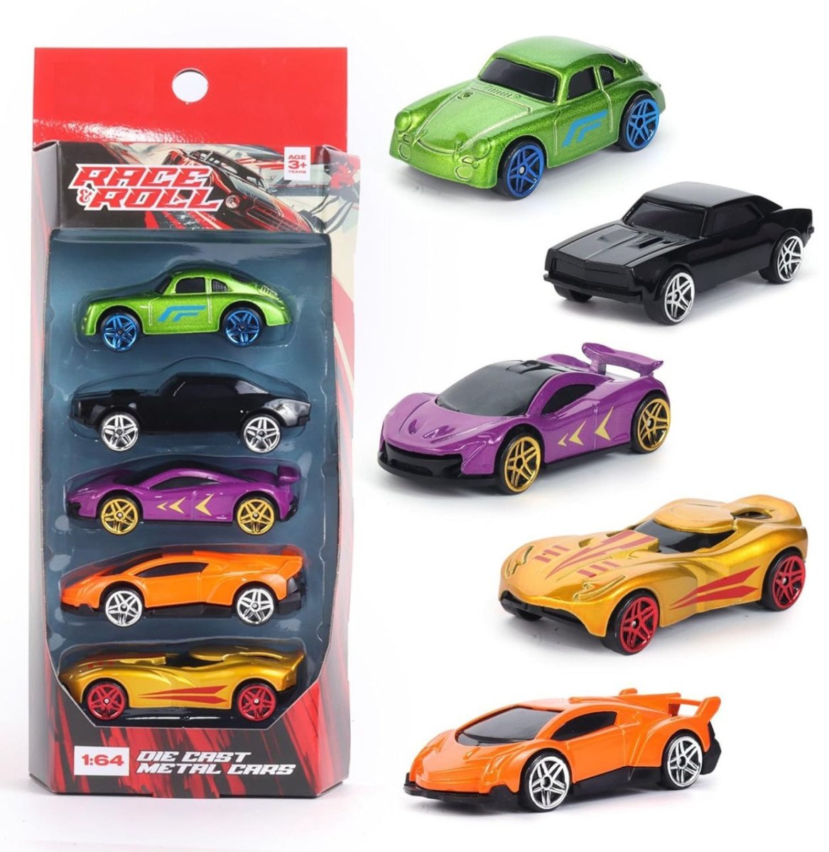 Amazon Kids Metal Cars (pack Of 5) At Rs 299