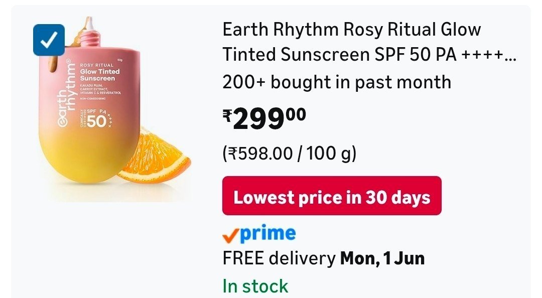 Lowest Tinted Sunscreen Spf 50 Pa With Vitamin - C 299