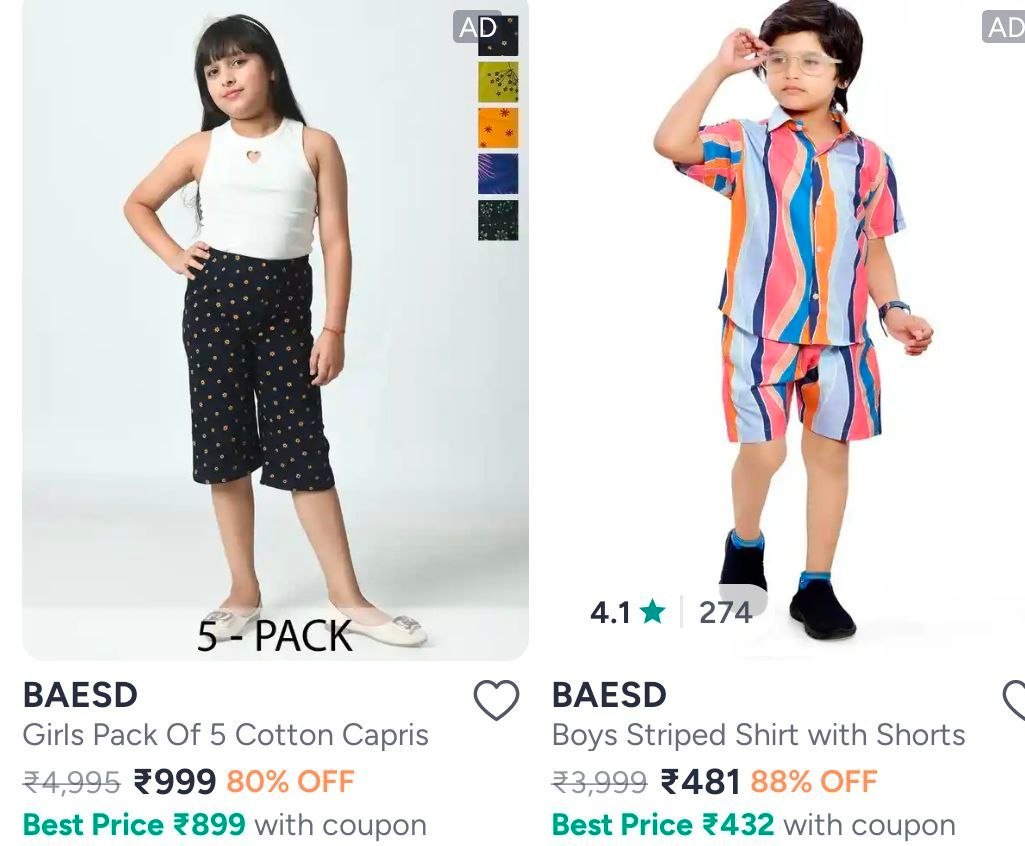 Myntra Min 80 On Baesd Kalini Link