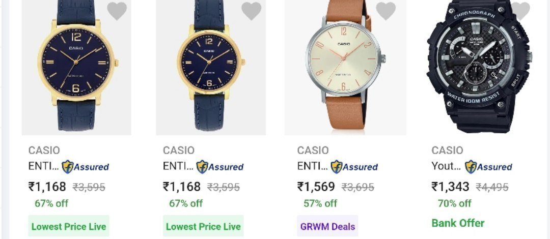 Loot Casio Watches