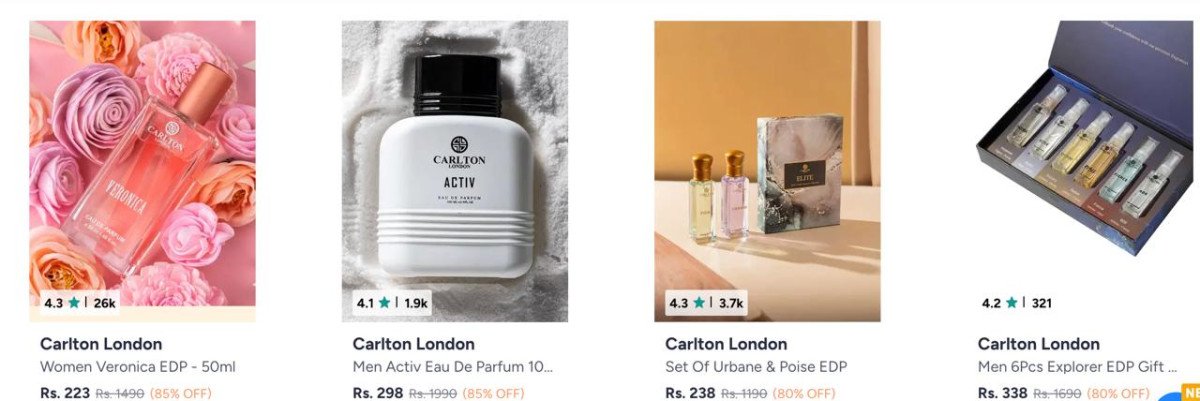 Myntra Loot Carlton London Perfume 85