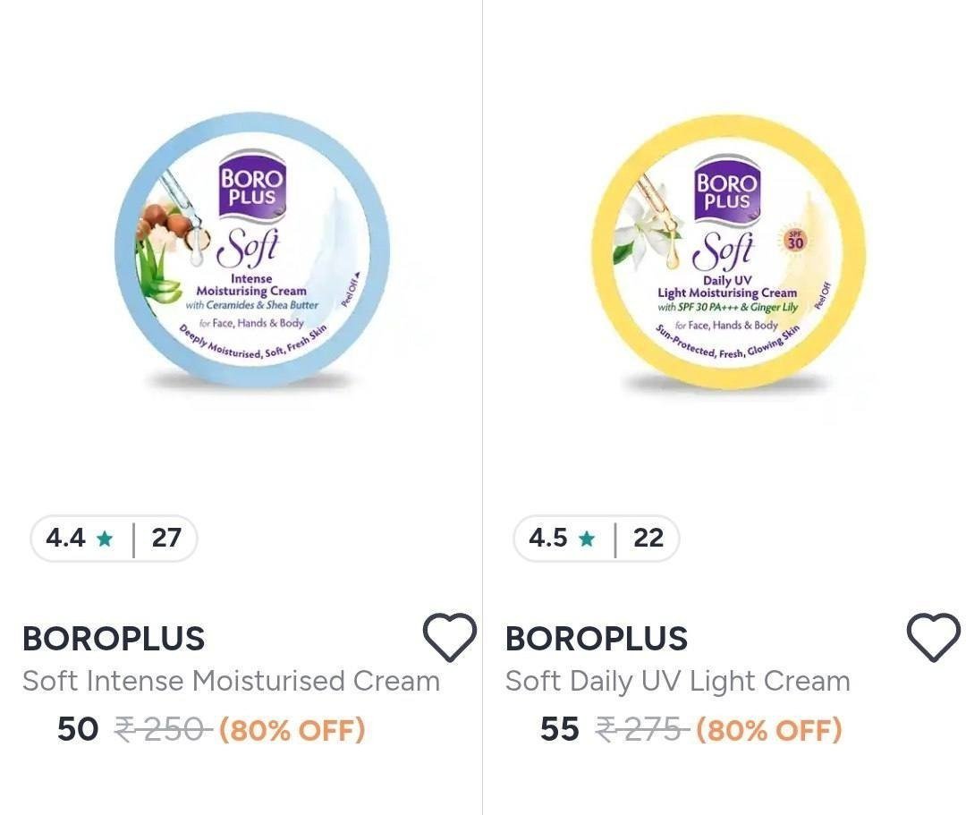 Loot Boroplus Soft Cream 80
