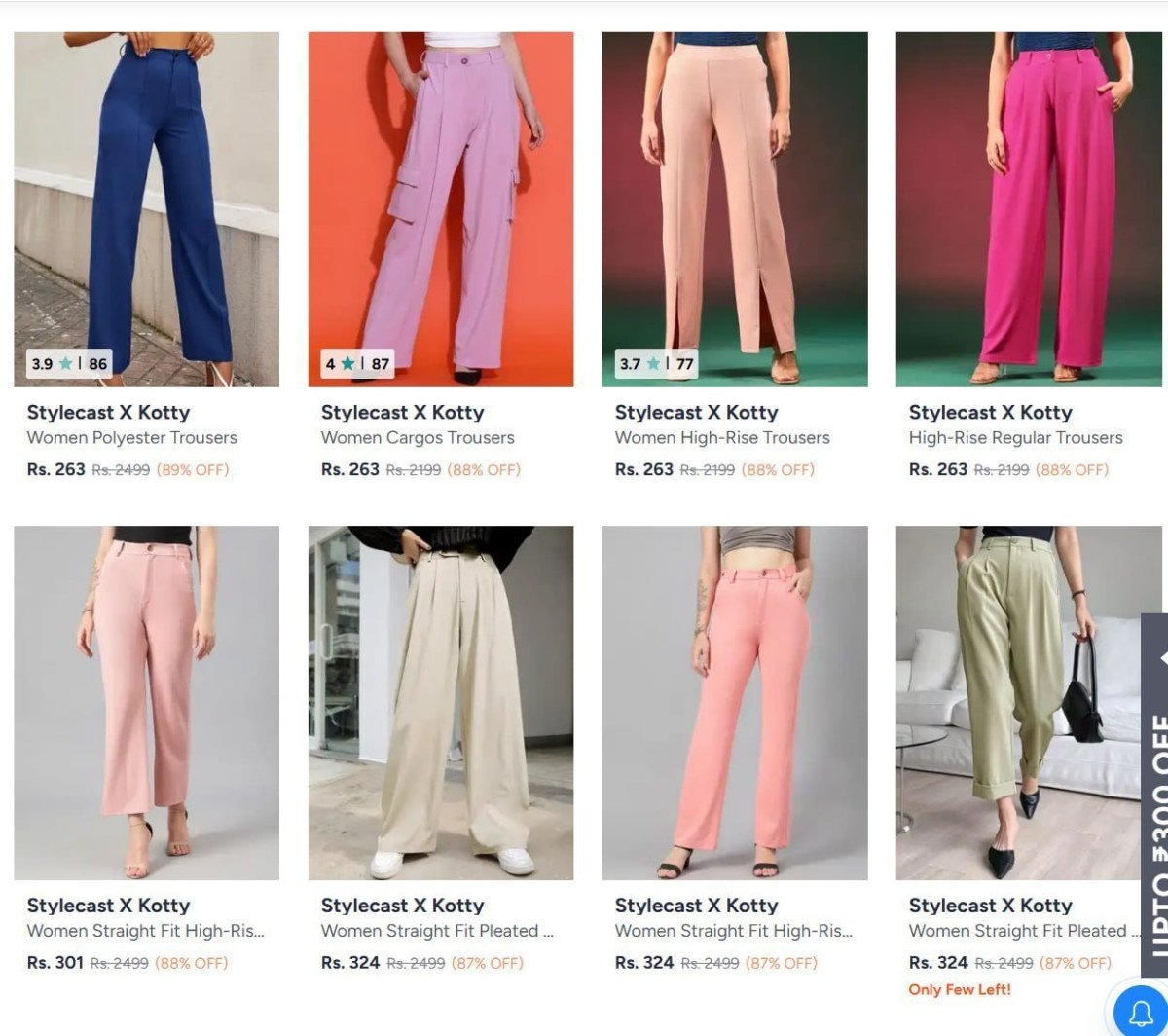 Loooootstylecast X Kotty Trousers 89 Starting From