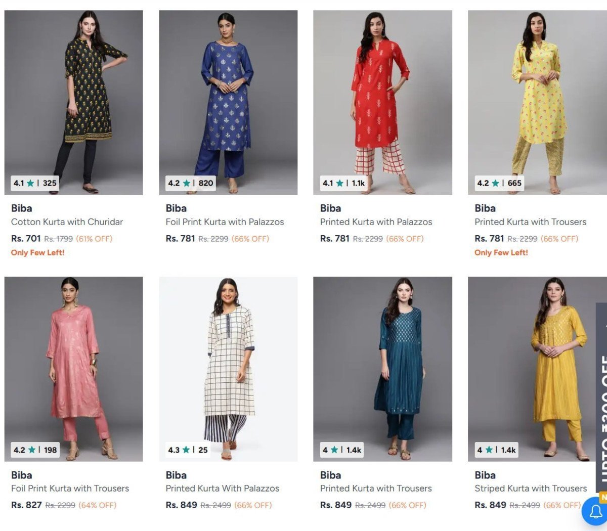 Loooootbiba Women S Kurtas 70 Starting From Rs 701