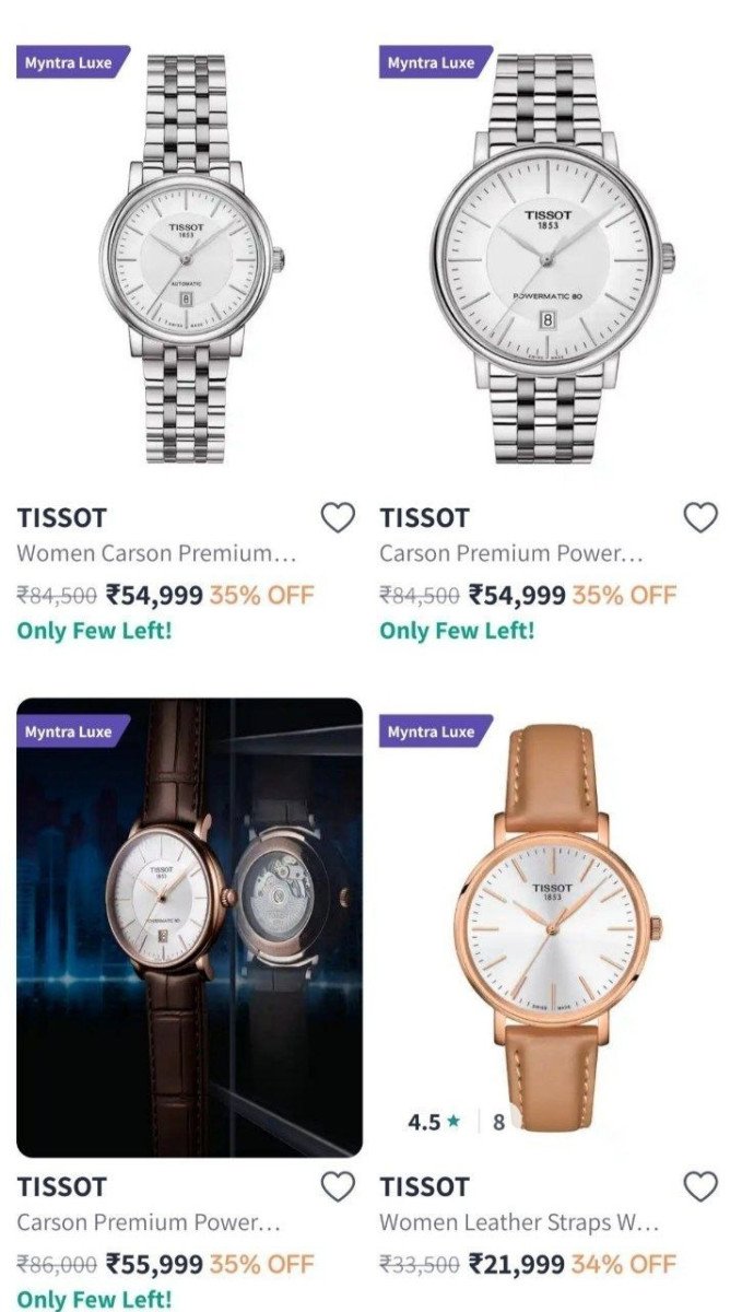 Tissot Watch 35 Bank Offerswiss Made Mrp Pe Milti H Market Mai Best Time To Grab Your Swiss Watch
