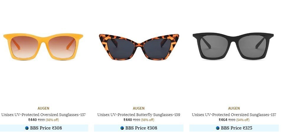 Ajio Branded Sunglasses Starts At Rs 440 Link