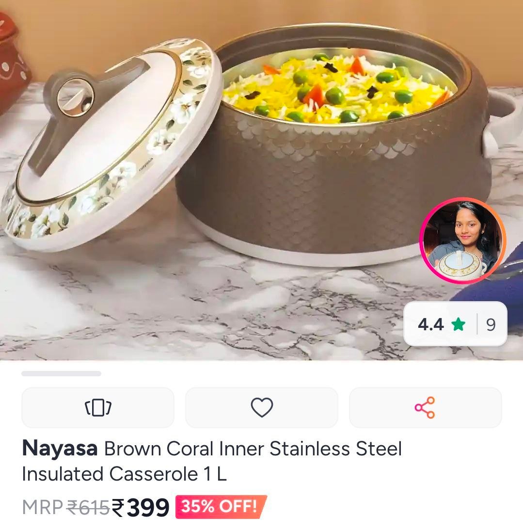 Myntra Stainless Steel Insulated At Just Rs 399