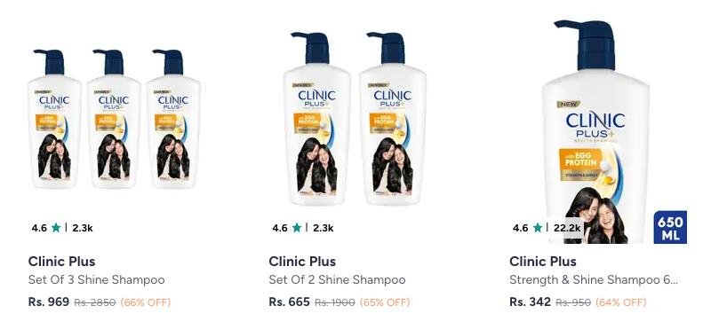 66 On Clinic Plus Shampoo