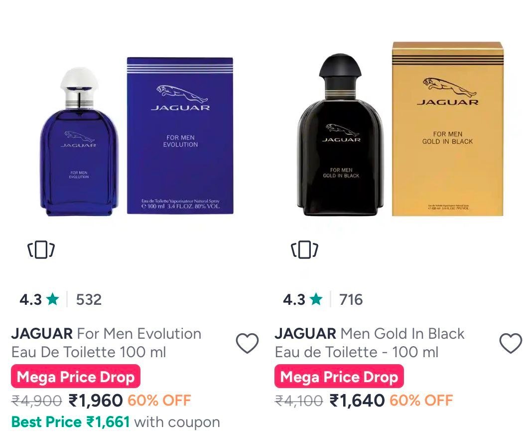 Myntra Jaguar Perfumes 60