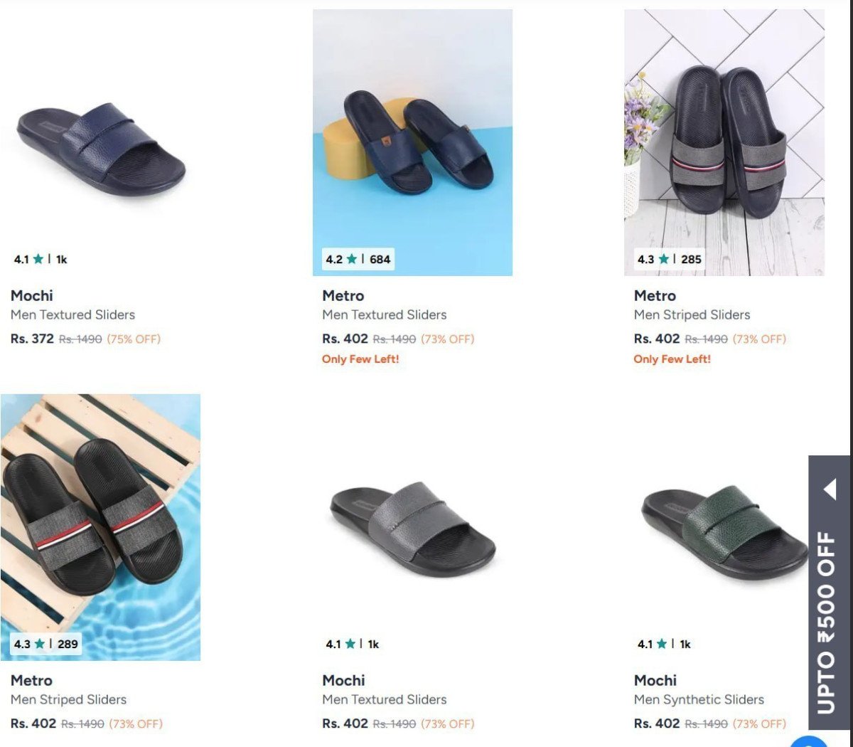Looootmochi Footwear 75 Starting From Rs 372 