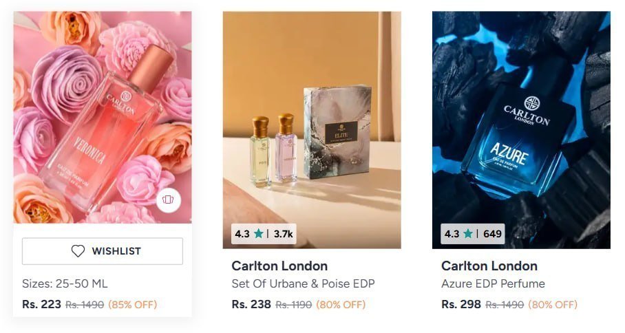 Carlton London Perfume 85 Guess Perfume Loot
