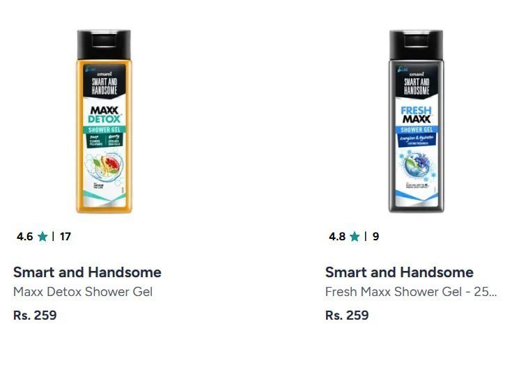Loooootsmart Handsome Body Wash And Shower Gel 74