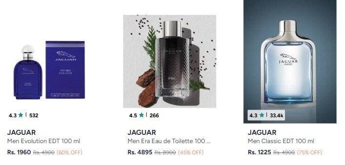 Myntra 75 On Jaguar
