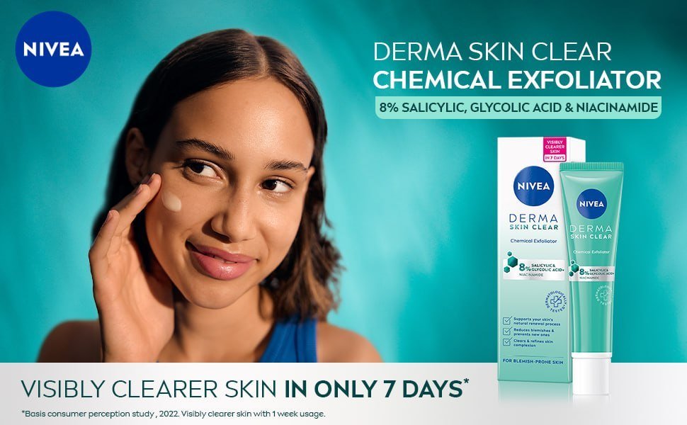 Nivea Derma Skin Clear Exfoliator 333l Paris Sunscreen 50ml 360