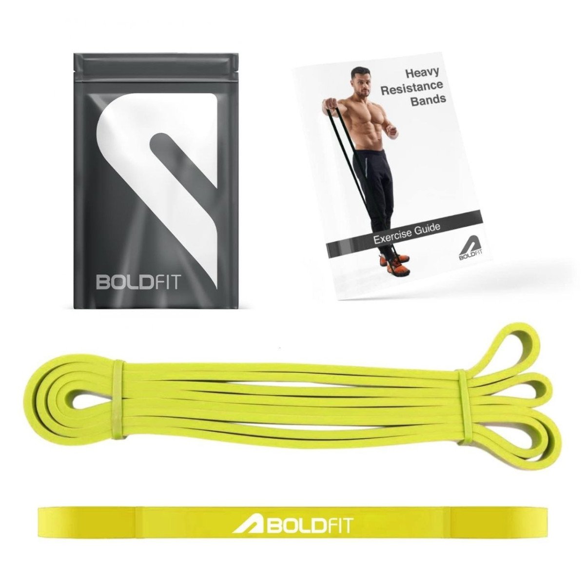 Boldfit Heavy Resistance Band For Workout Set Exercise Stretching Pull Up Bands 167
