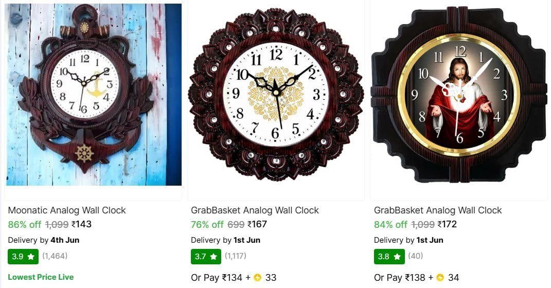 Wall Clock From 143
