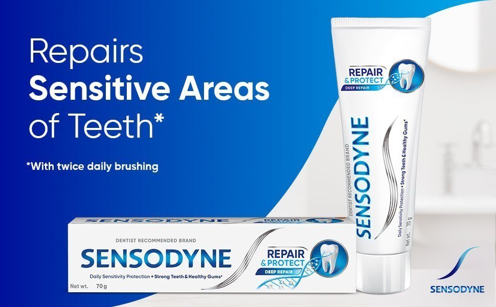 Sensodyne Toothpaste 140gm (70gm X 2) 248