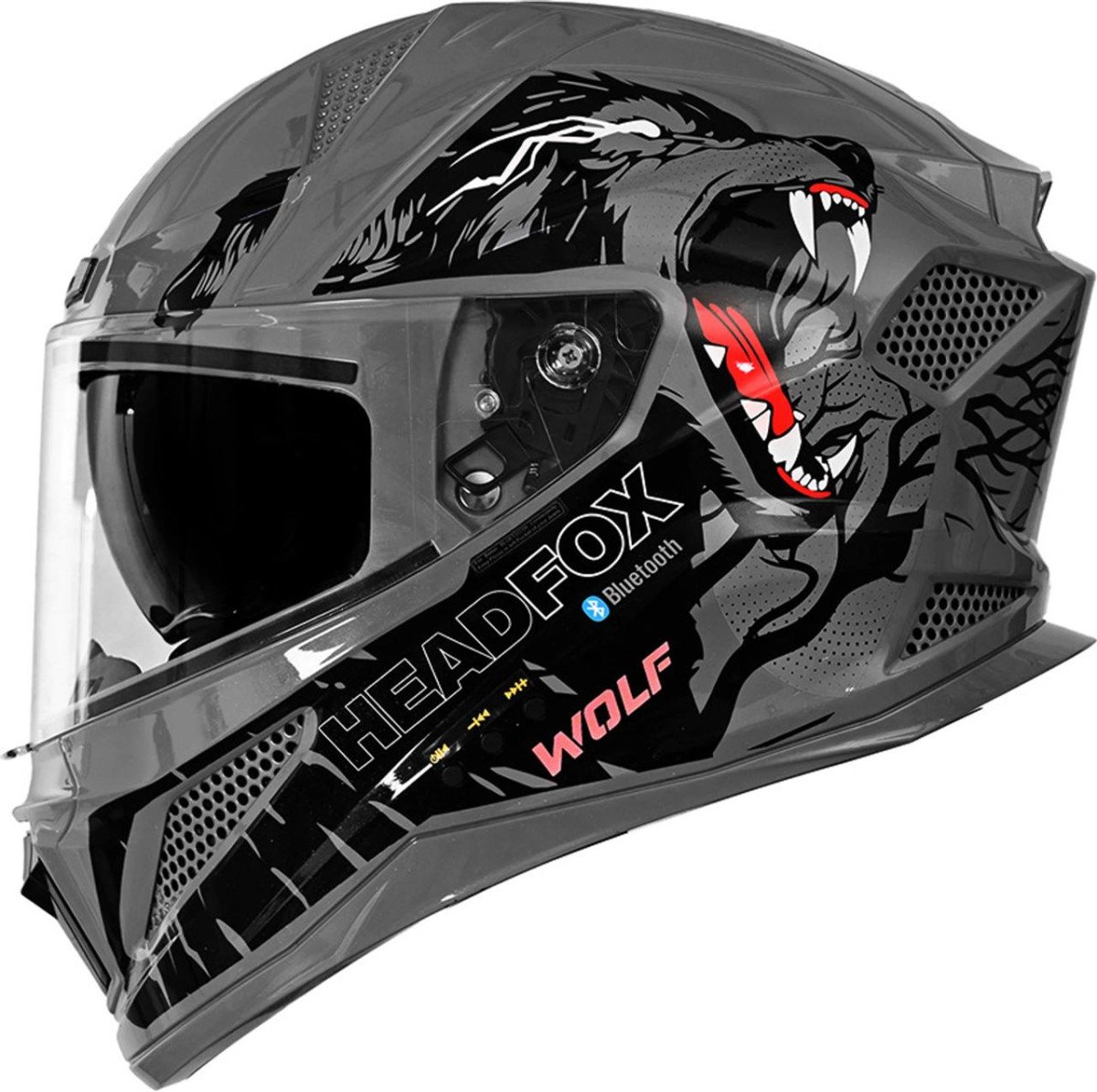 Axor N2f Wolf Bluetooth Ai Smart Bike Helmet For Men Enc Gps Calls Led Blin
