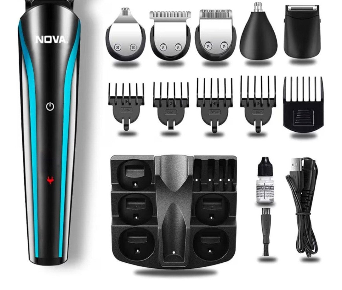 1220nova Ng 1152 Cordless Rechargeable 60 Minutes Runtime Multi Grooming Tr