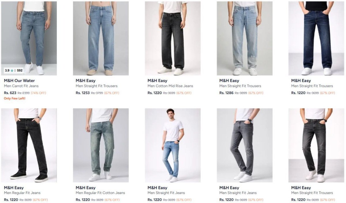 H M Women Jeans 74