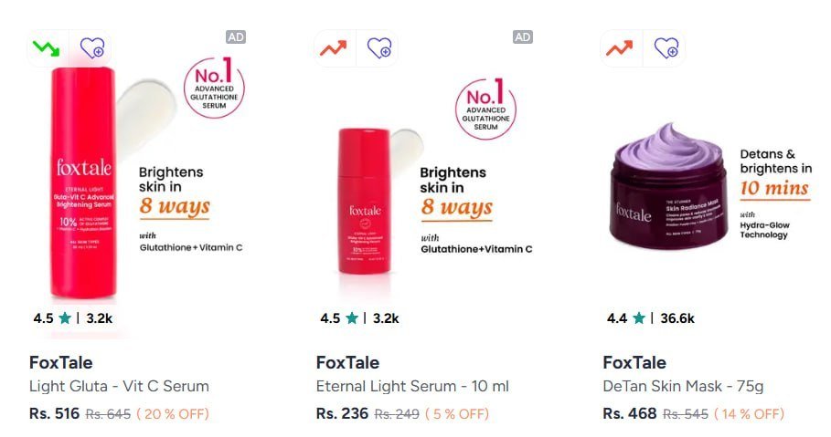 Myntra Foxtale At Bogo - Full Day Today Praush Beauty At Flat 25