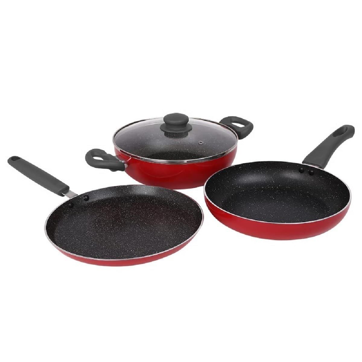 368prestige Omega Granite Non-stick 3 Pc Cookware 
