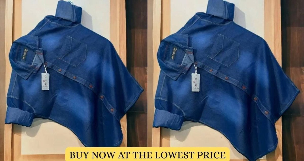 Mens High Quality Dark Blue Shirt Now At The Lowest Link