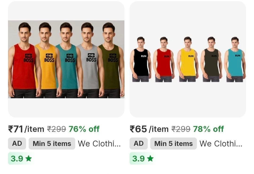 Men S Gym Vests From 65