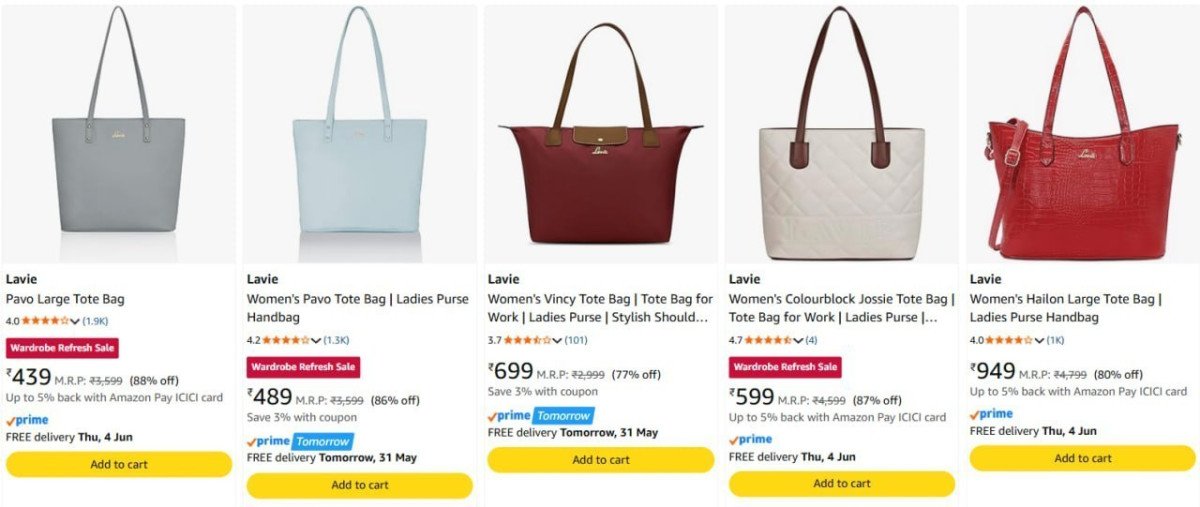 Lavie Handbag From 439