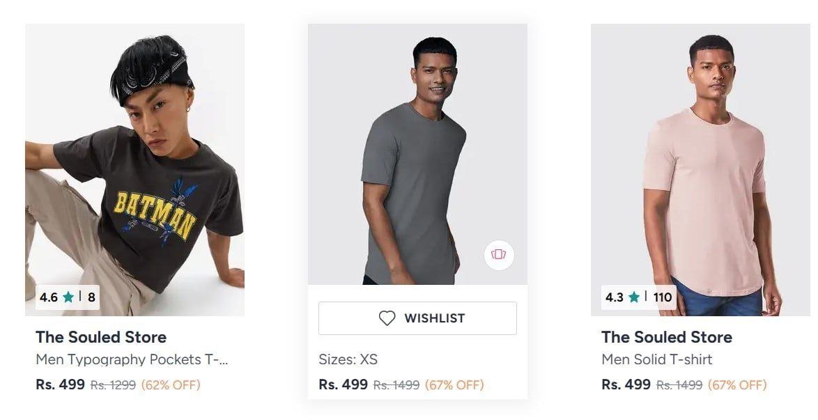 80 On The Souled Store Clothing Men S Women S
