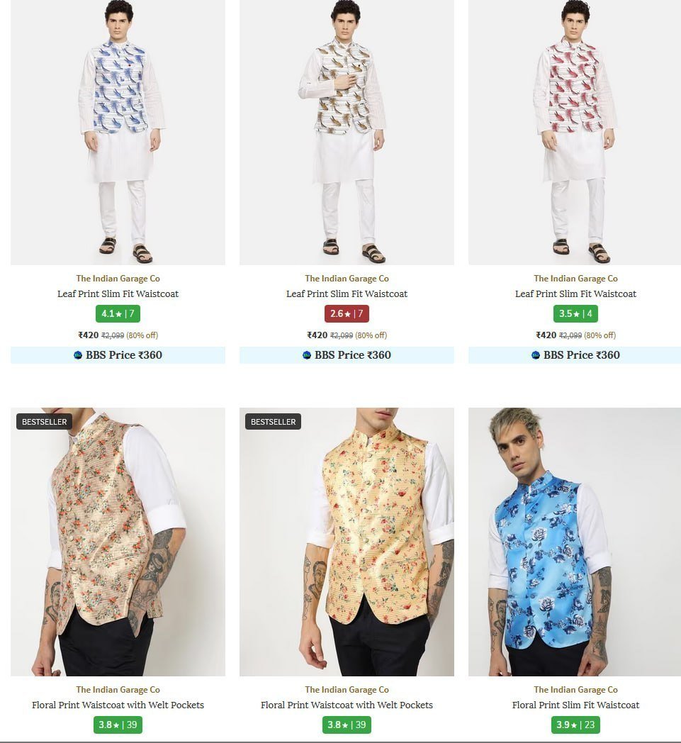 Loooootthe Indian Garage Co Men S Blazer 80 Starting From Rs 970 Ajio