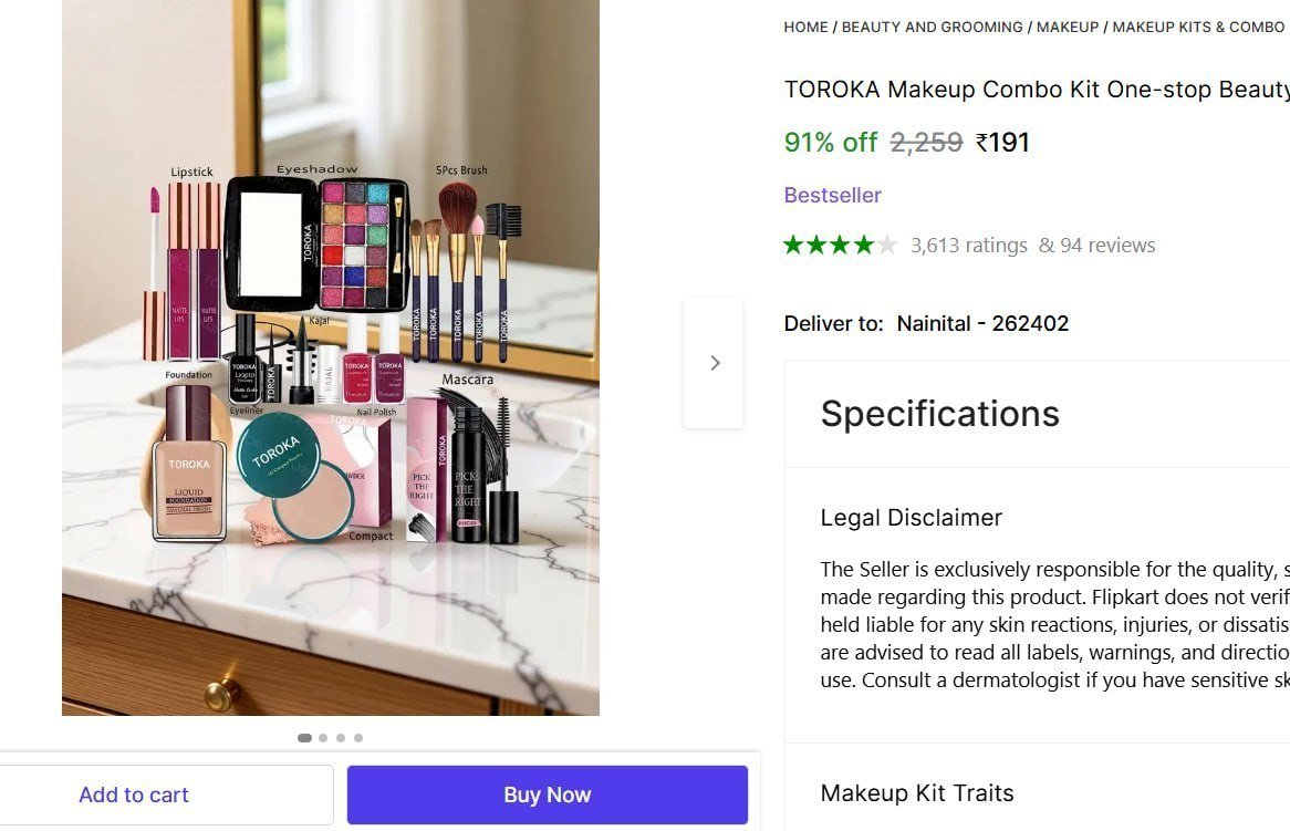 Makeup Combo Kit 191