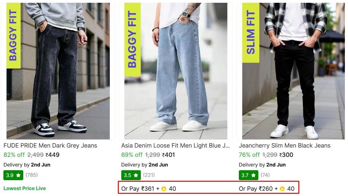 Men Jeans Under 500