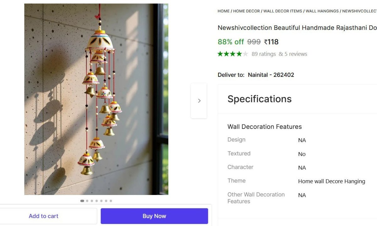 Decorative Showpiece Wind Chimes 118