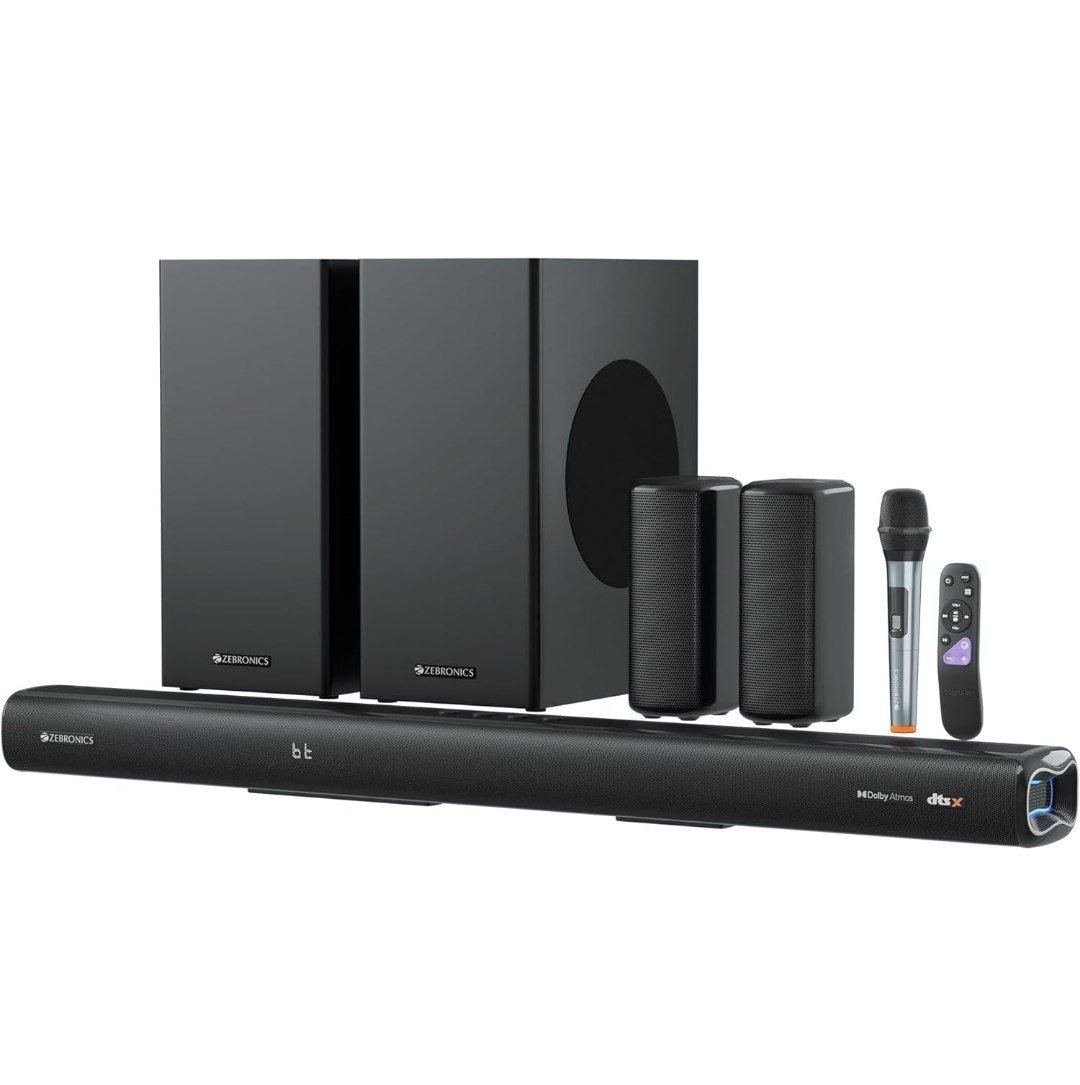 Zebronics Juke Bar 9900 Soundbar 725 Watts Dts X D
