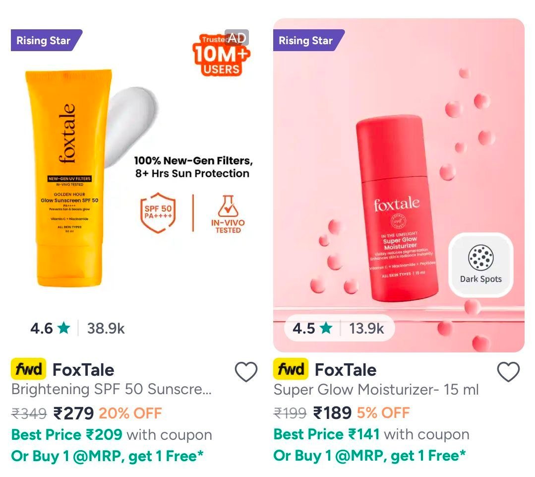 Myntra Foxtale At Bogo For Today Last Few Hours Left Hurry And Stock Up Your Favourites At Half The