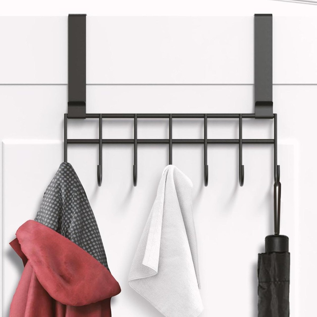 Appucoco Over The Door Hook Hanger (7 Hooks) 173