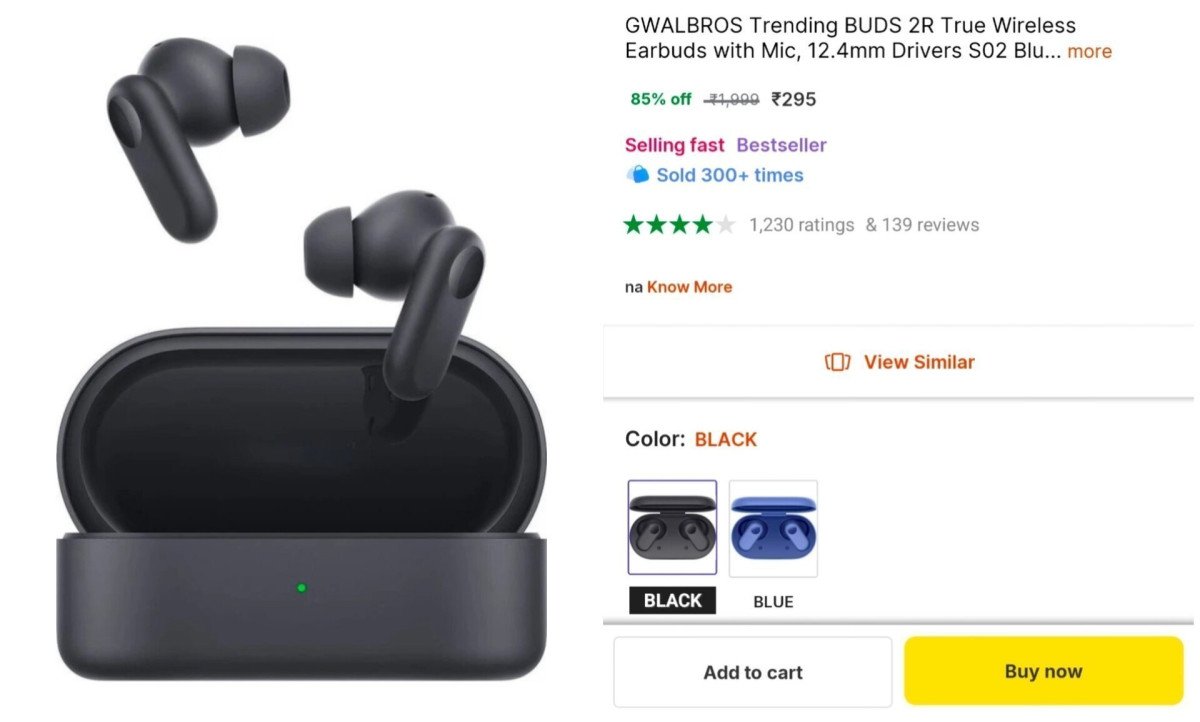 Loot Tws Earbuds At 295