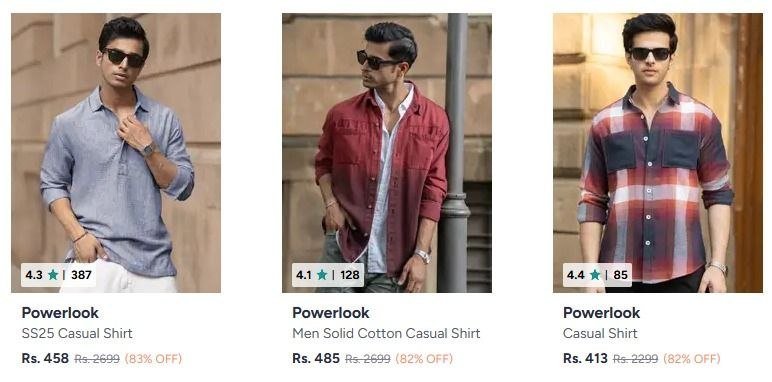 85 On Powerlook Clothing