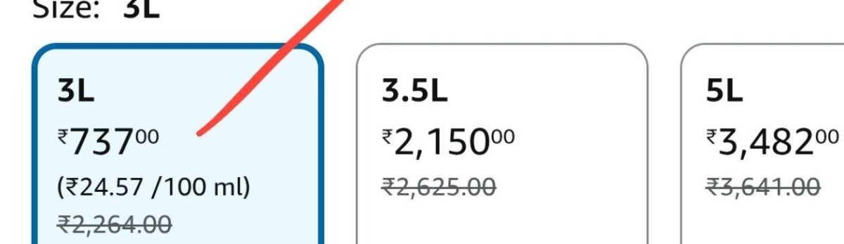 Loot Faaast 737 3lit Costs Less Than Other Litres