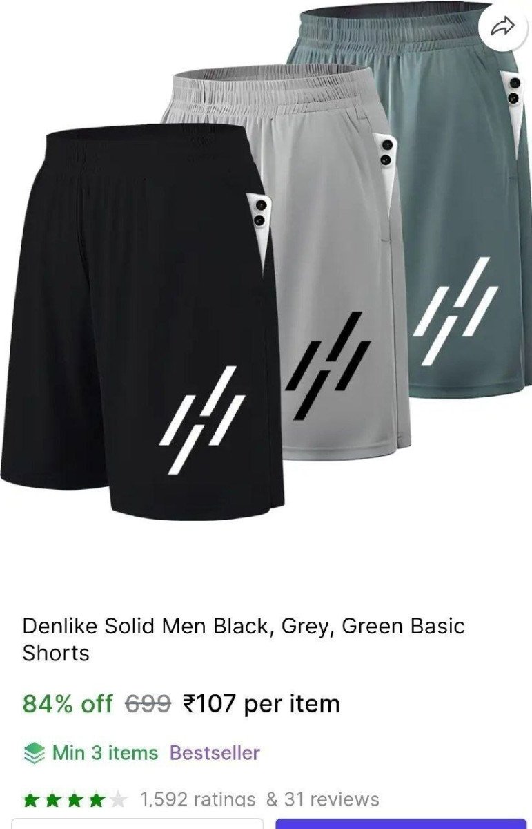 Men S Shorts 107 -