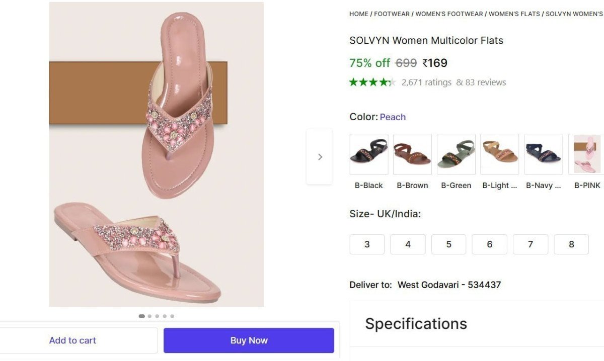 Fast Women Stylish Flats 200 169 200