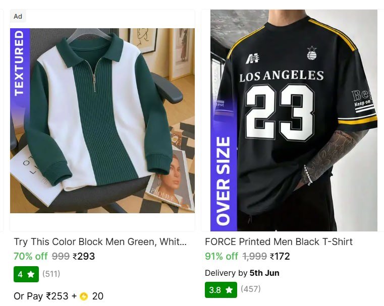 Premium T-shirts Under 399