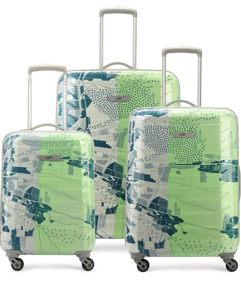 Amazon Skybags Trooper Set Of 3 Hard Luggage 
